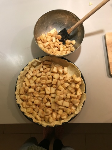 apple pie from Thanksgiving